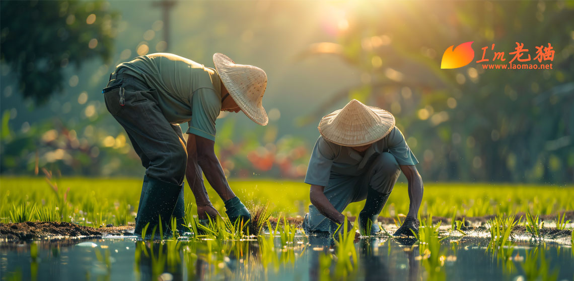 想起了小时候的春耕